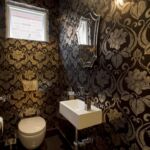alt="SMARTHOMEWORKS - smarthome home automation Sydney - dark themed bathroom"